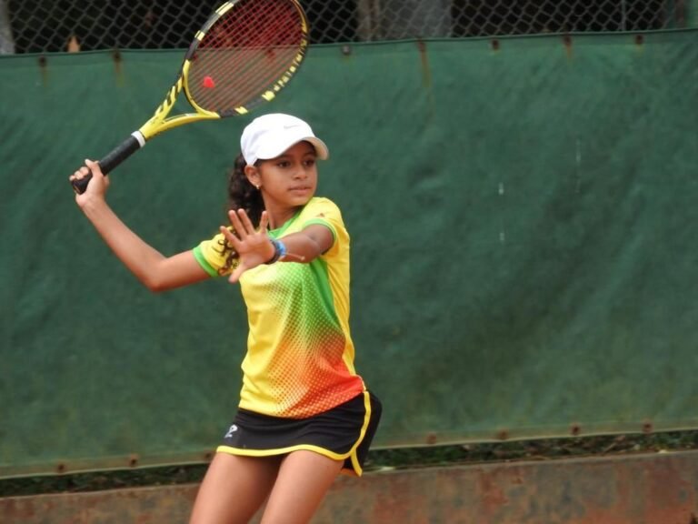 Sara López, la tenista bolivarense en la selección Colombia sub 12