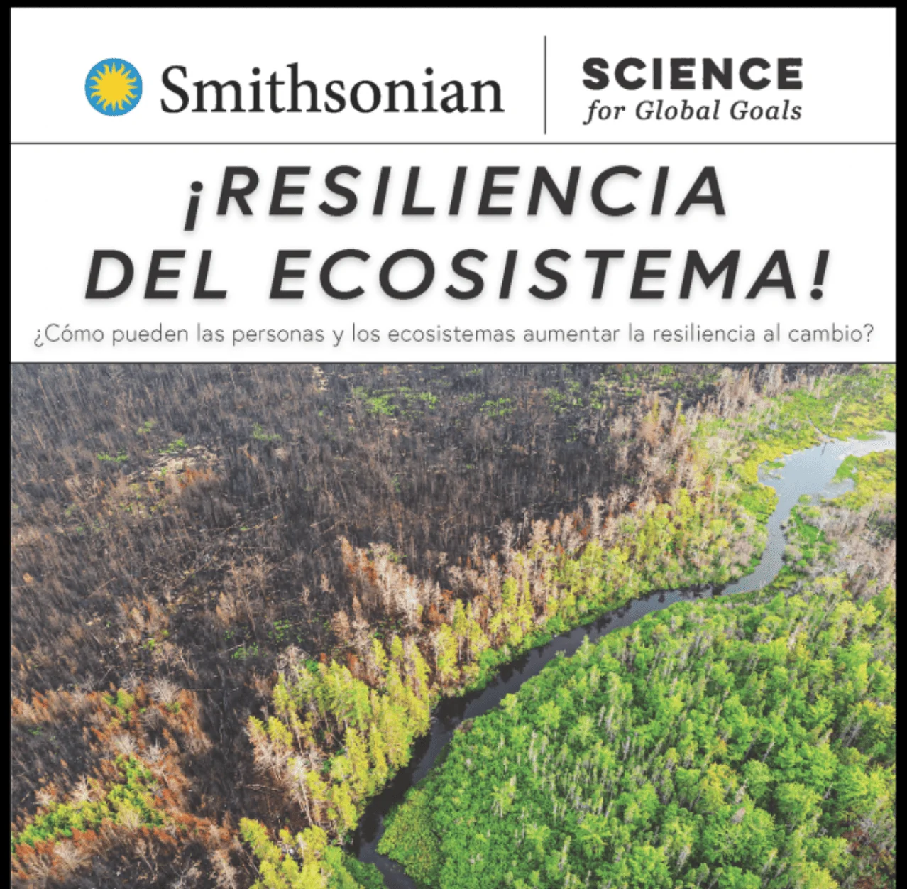 Convocatoria para la academia virtual del Instituto Smithsonian sobre resiliencia de los ecosistemas, dirigida a educadores enfocados en la sostenibilidad y los ODS